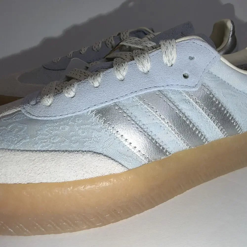 Adidas Sambae Liberty London Women's Low Top Lace-Up Canvas Sneakers IH1967 - Picture 2 of 8